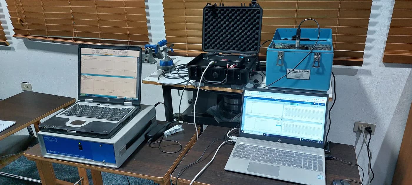 Instrumentación y software de monitoreo de vibraciones distribuido por Orbit Vibration & Technologies